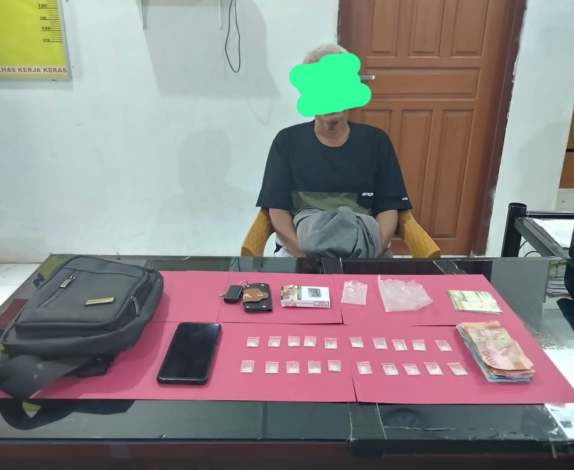 Sat Resnarkoba Polres Bangka Barat Ringkus Pelaku Tindak Pidana Narkotika