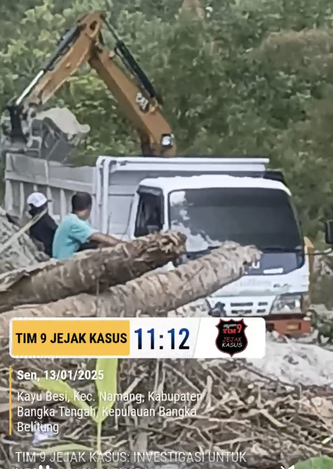 Pertambangan Pasir Ilegal Resah Kan Warga Dan Pengendara Motor Di Kayu Besi Kec Namang