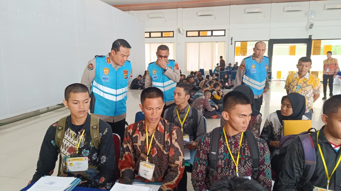 *1.866 Peserta Ikuti Tahap Rikmin Awal Penerimaan Polri T.A 2025 Di Polda Babel, AKBP Andreas : Ikuti Dengan Maksimal*