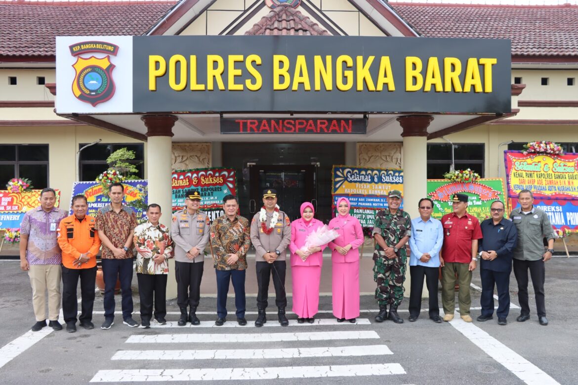 Polres Bangka Barat Laksanakan Pisah Sambut Kapolres 