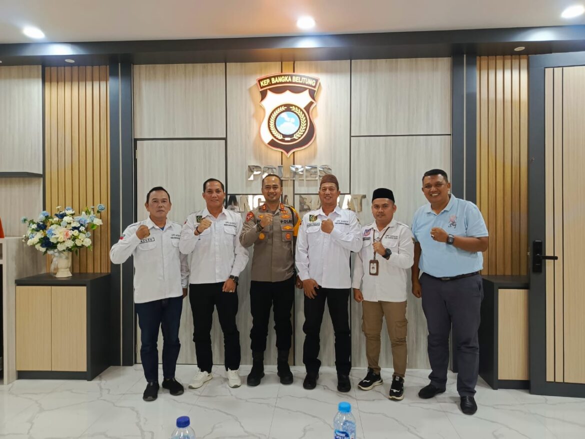 Kapolres Bangka Barat Terima Kunjungan APDESI DPC Bangka Barat