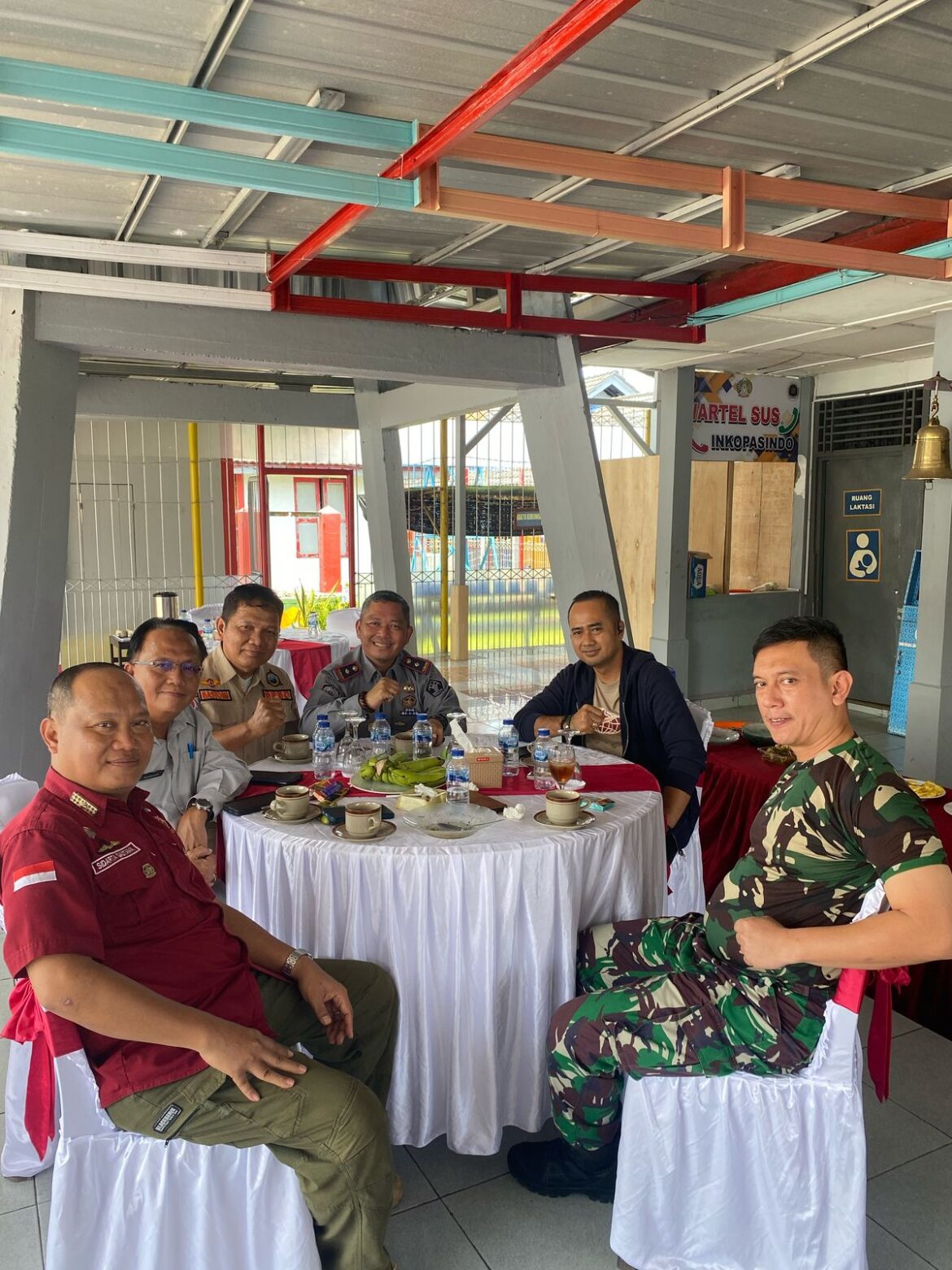 Kapolres Bangka Barat Kunjungi Rutan Mentok, Tingkatkan Kerjasama dengan Dandim dan OPD