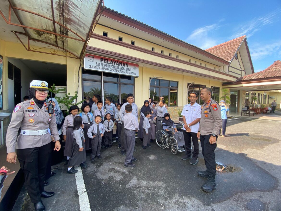 Kapolres Bangka Barat Buka Pintu Polres untuk Siswa SLB dan Orang Tua: Polisi Itu Sahabat Anak dan Keluarga