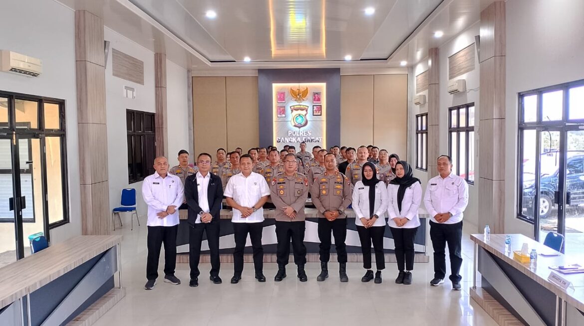 Itwasda Polda Kep. Babel Laksanakan Audit Kinerja Tahap I di Polres Bangka Barat
