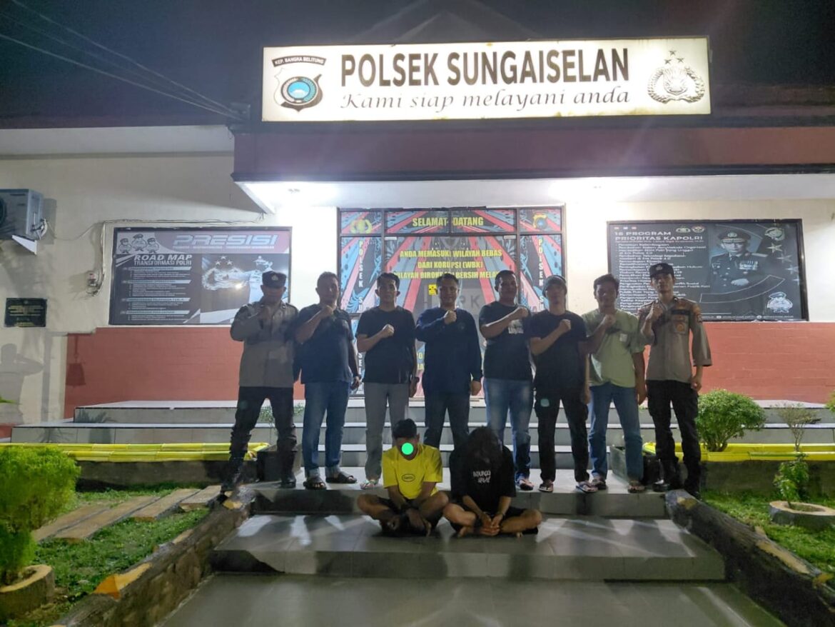 *SEMPAT BURON SELAMA 6 BULAN, PELAKU CURAT DITANGKAP POLSEK SUNGAISELAN DI AIR SUGIHAN OKI SUMSEL*