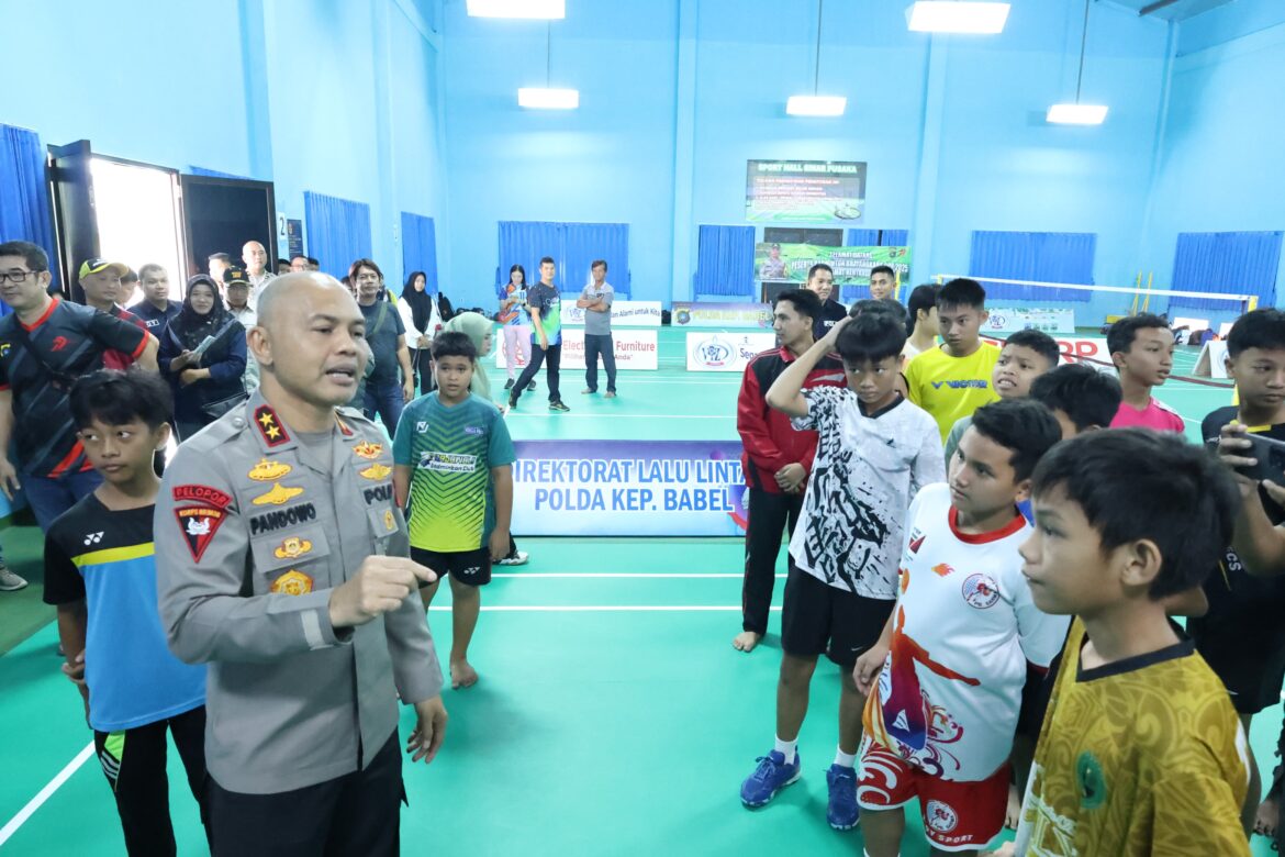 *Buka Kejuaraan Badminton Bhayangkara Cup 2025, Kapolda Babel Optimis Bisa Cetak Pebulutangkis Hebat Dari Babel*