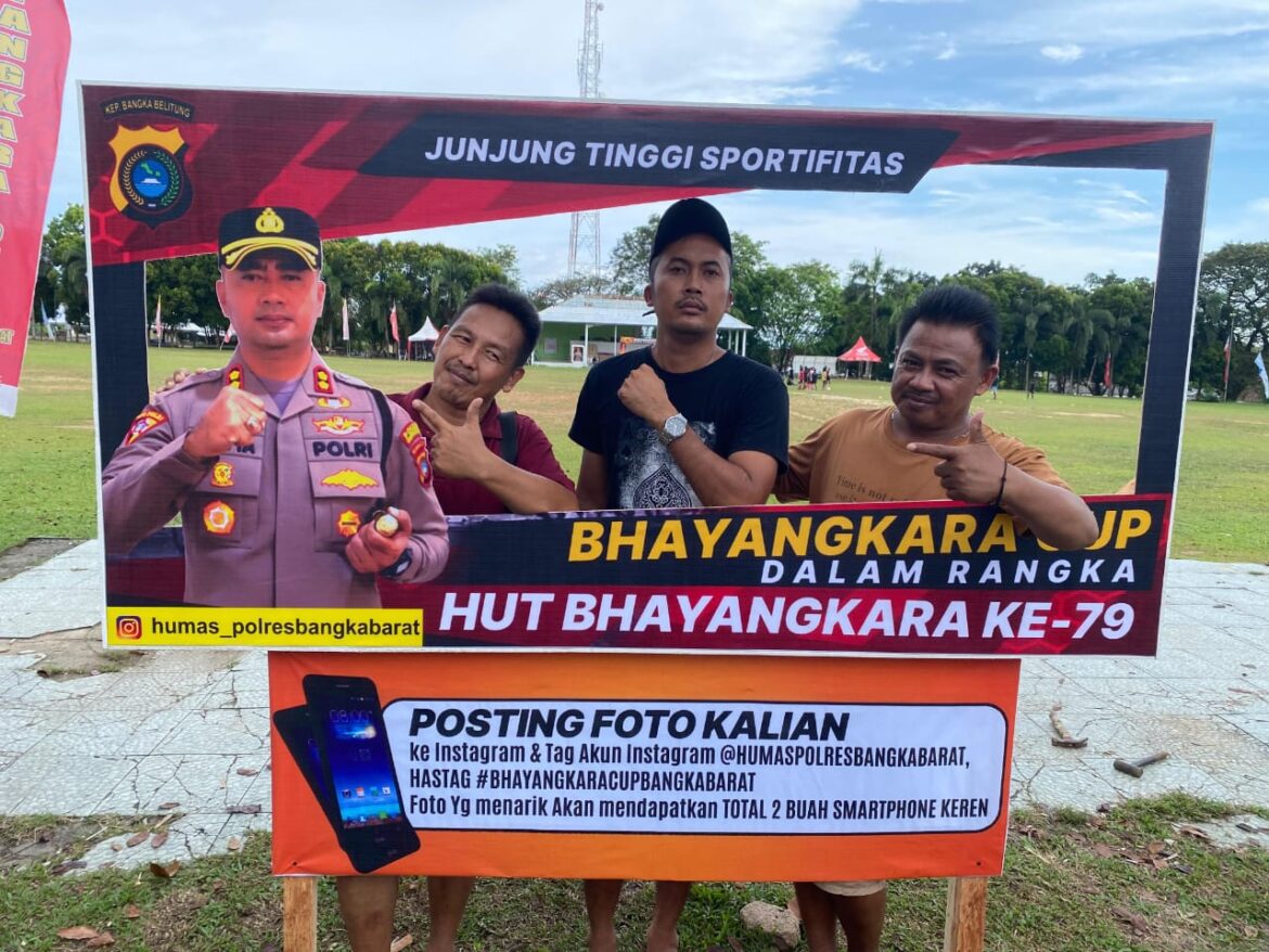 Bhayangkara Cup Polres Bangka Barat siapkan doorprize bagi para penonton