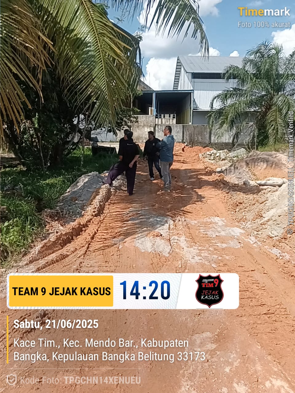 Haji Pahor Telah Berani Timbun Sungai Katis, Milik Negara diduga Tampa Ada Dasar dan Surat Kepemilikan. 
