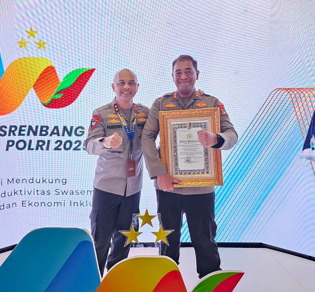 *Polres Bangka Tengah Raih Penghargaan Pelayanan Prima Kategori A dari KemenPAN-RB*