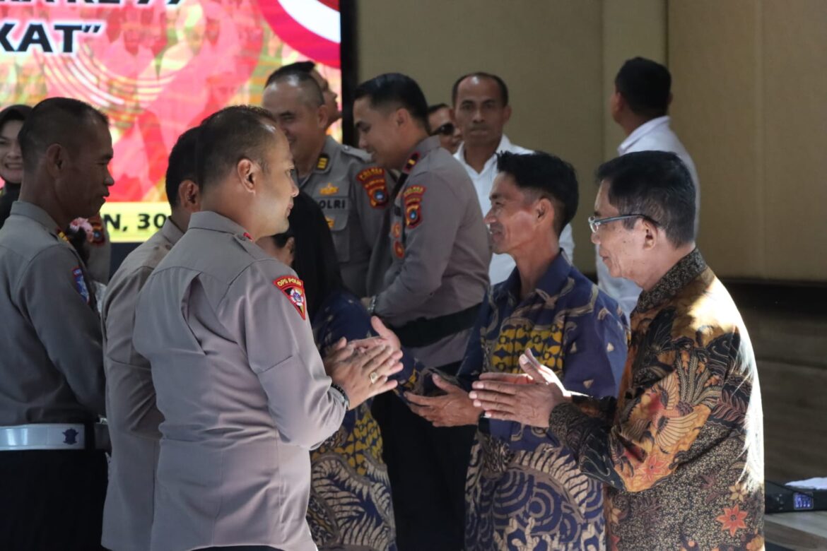 DO’A BERSAMA LINTAS AGAMA WARNAI PERINGATAN HARI BHAYANGKARA KE-79 DI POLRES BANGKA BARAT