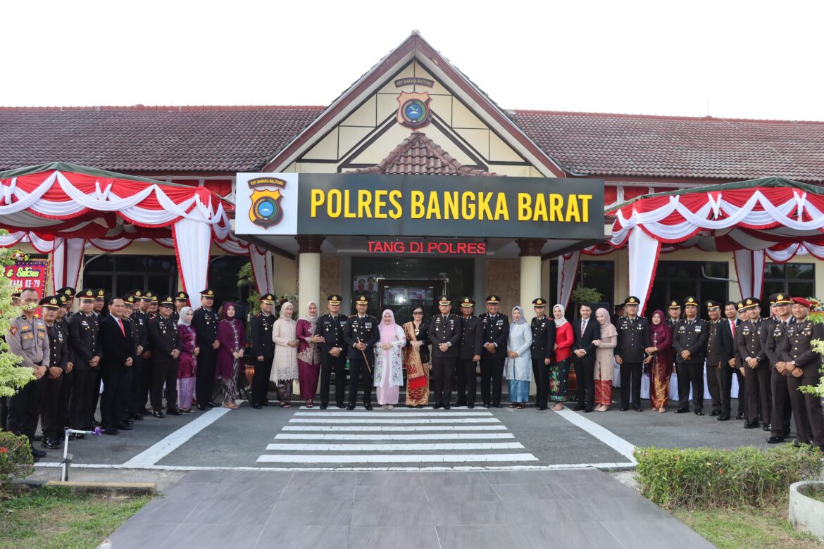 Momen Langka di Hari Bhayangkara ke-79: Forkopimda Bangka Barat Tampil Kompak, Tunjukkan Soliditas yang Jarang Terlihat