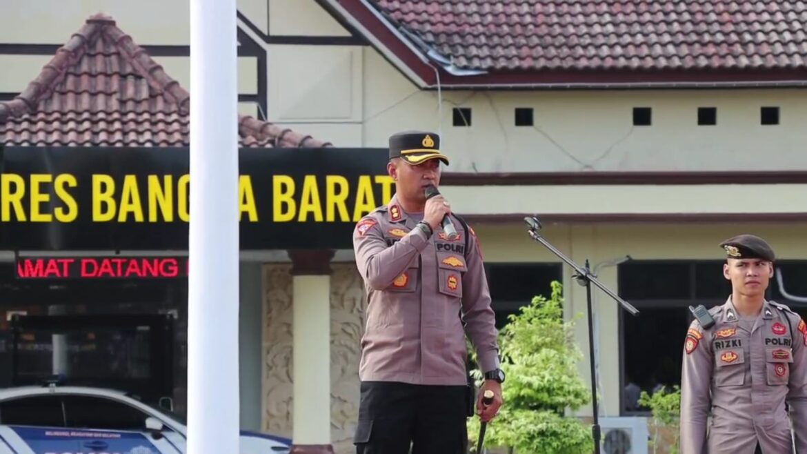 Operasi Patuh Menumbing 2025 Dimulai, Polres Bangka Barat Fokuskan Penindakan Pelanggaran Kasat Mata dan Sosialisasi ODOL