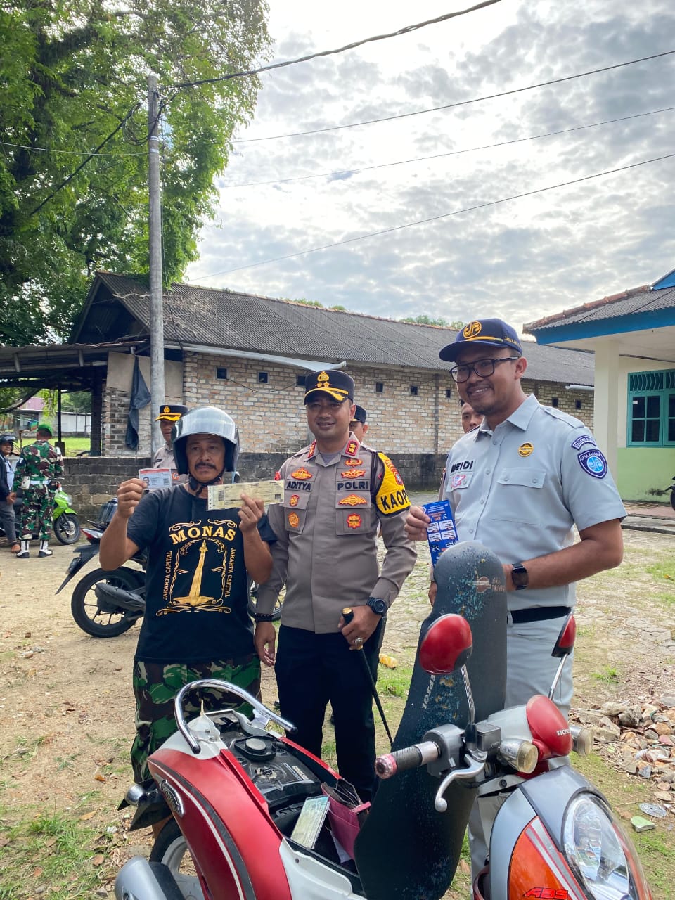 Kapolres Bangka Barat Tunjukkan Ketegasan, Pimpin Langsung Operasi Patuh Menumbing 2025