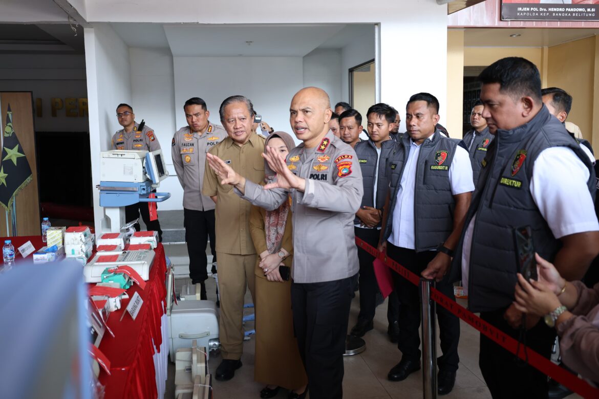 *Polda Babel Berhasil Ungkap Kasus Pencurian Alkes Ventilator Milik RSUP, 3 Pencuri Dan 2 Penadah Diamankan*