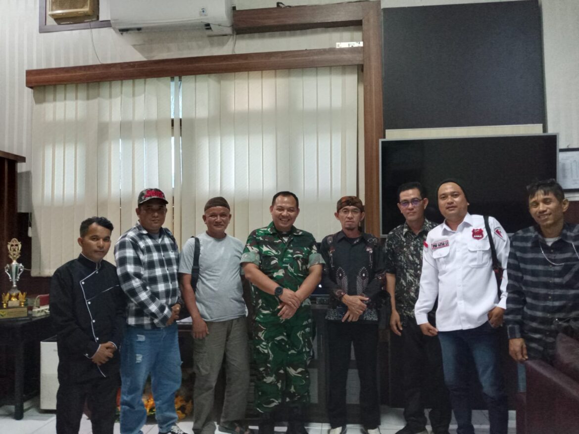 Diterima Langsung Dandim, Tim 9 Jejak Kasus Bangun Komunikasi Strategis di Markas Kodim 0413