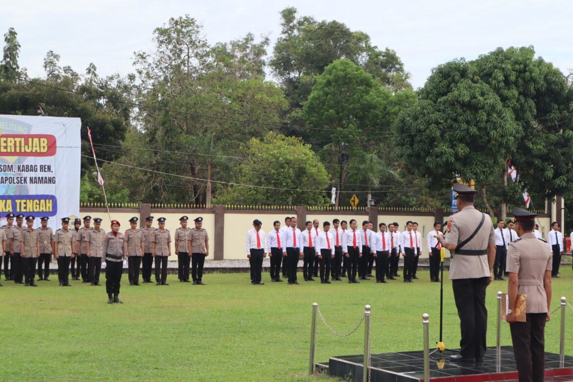*Polres Bangka Tengah Gelar Upacara Peringatan Hari Juang Polri*