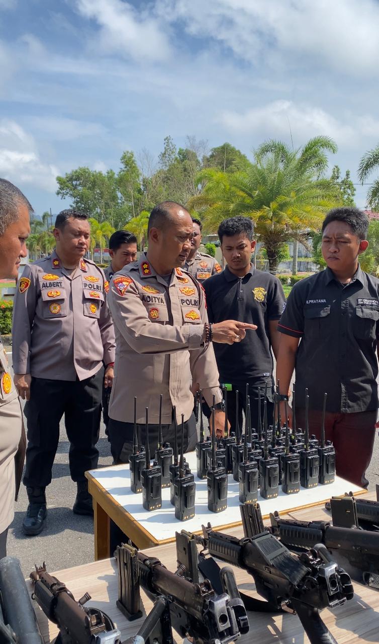 Polres Bangka Barat Laksanakan Apel Kesiapan dan Pengecekan Sarpras Dalam Rangka Kesiapan Mako