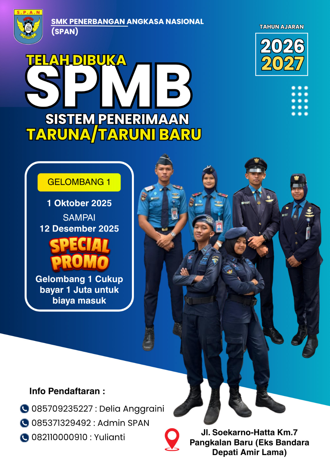 Ingin Jadi Teknisi Pesawat? Saatnya Bergabung di SMK Penerbangan Angkasa Nasional!