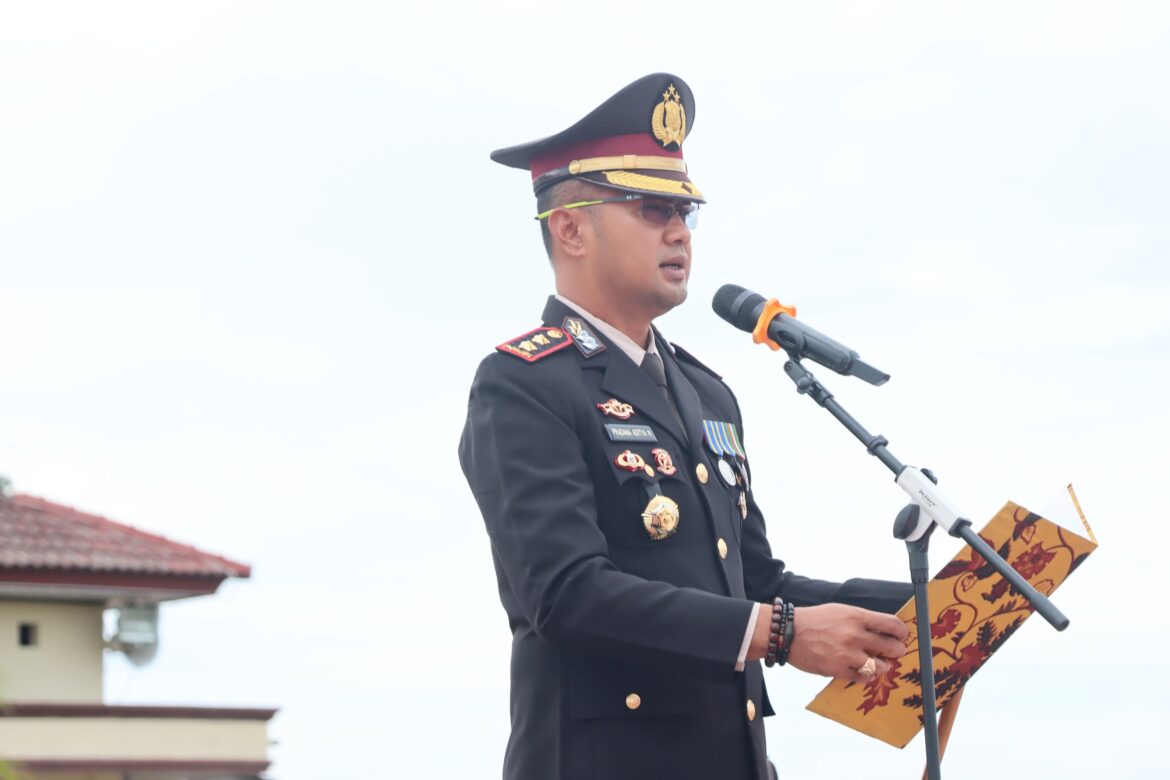 Kapolres Bangka Barat Pimpin Langsung Upacara Peringatan Hari Kesaktian Pancasila Tahun 2025