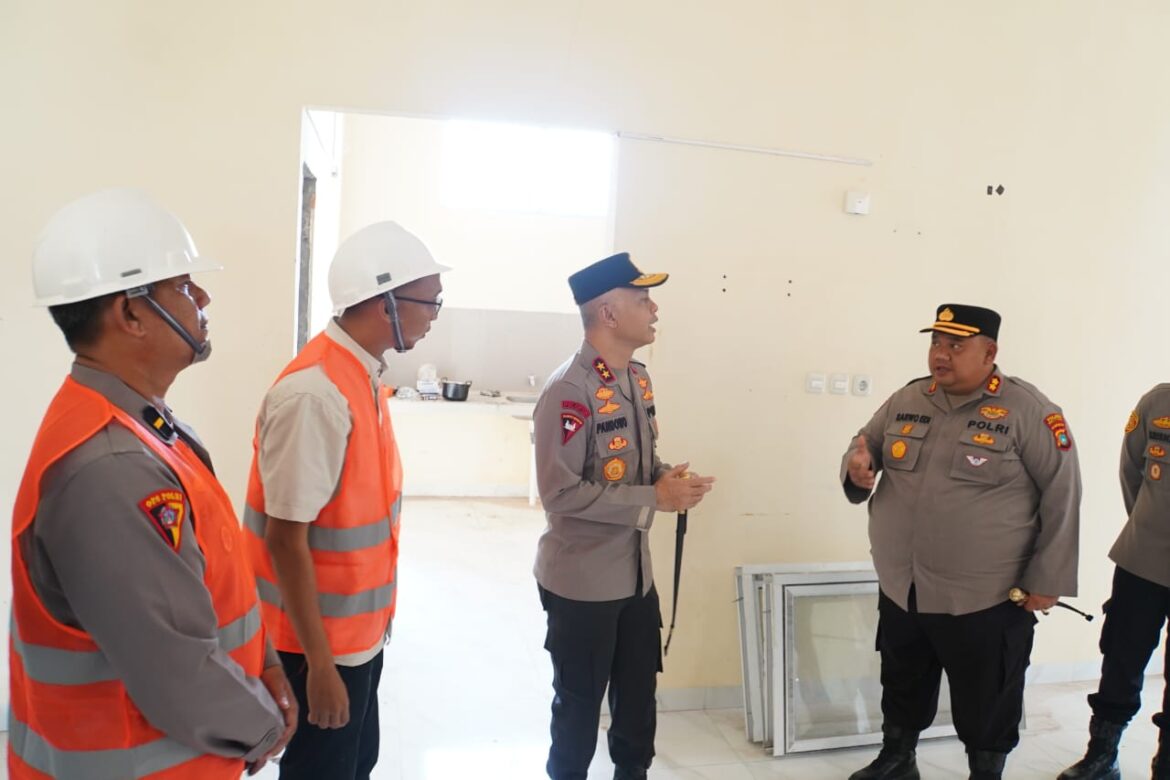 *Kapolda Babel Tinjau Dapur SPPG Polri Di Belitung, Pastikan Pembangunan Sudah 90 Persen Selesai*